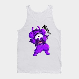 Scared Little Monster “Nope!” Tank Top